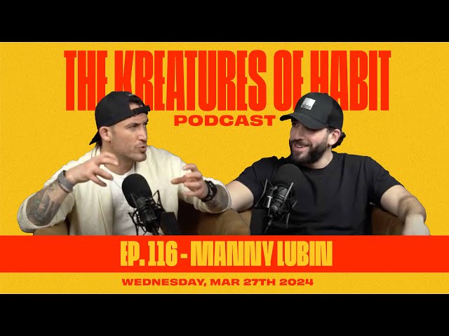 Making Healthy Chocolate Milk | Manny Lubin on Episode 116 of the Kreatures of Habit Podcast