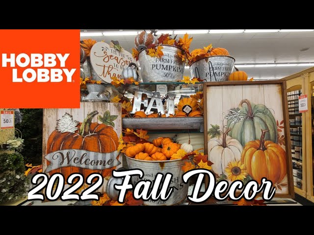 HOBBY LOBBY 2022 Fall Decor Store Walkthrough