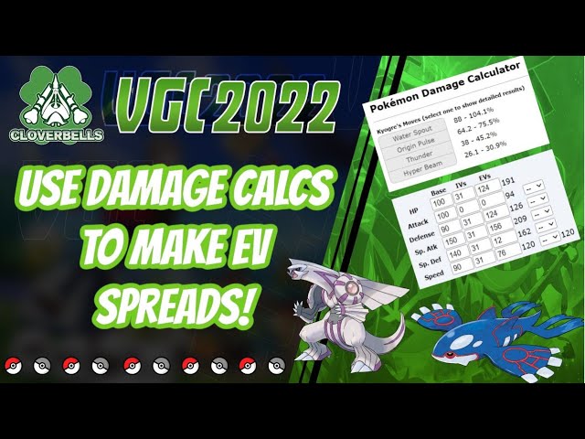 How To Use Damage Calculations To Create EV Spreads | Pokemon Sword & Shield | VGC Fundamentals 2022