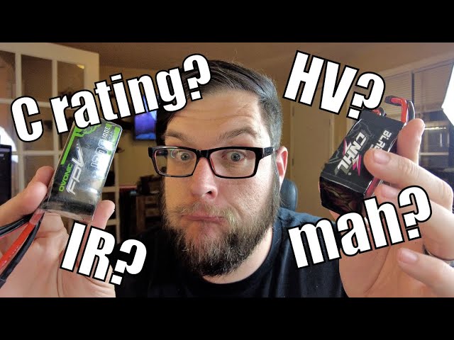 What do LiPo ratings mean?  Deep dive on our FPV LiPo packs with dirty science // BaconNinjaFPV
