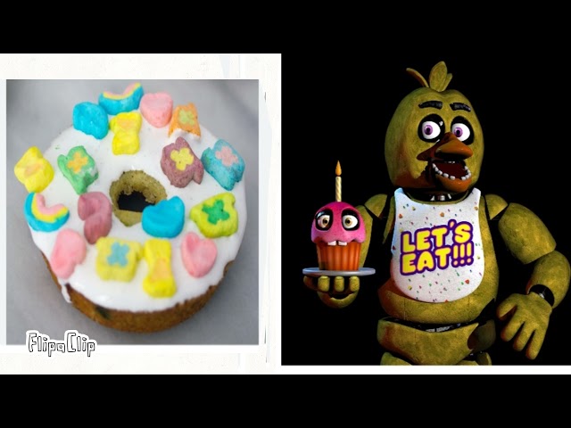 FNAF 1 CHARACTERS AND THEIR FAVORITE DOUGHNUTS