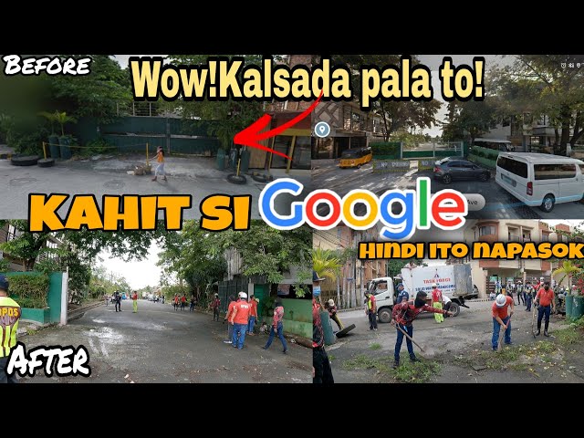 Kalsada pala ito?Kahit GOOGLE MAP Hindi nagawang pasukin ito | Quezon City Clearing Operation