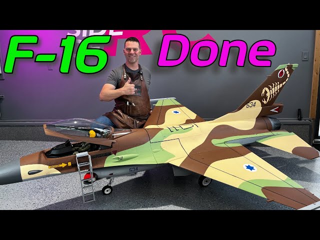The F-16's End Is Near! Watch The Epic Skymaster IAF Rc Jet