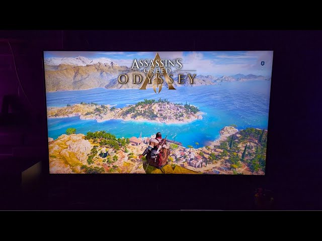 TV Samsung 4K Neo QLED + Assassin's Creed Odyssey (Xbox Series X) - Teste de Imagem + Performance