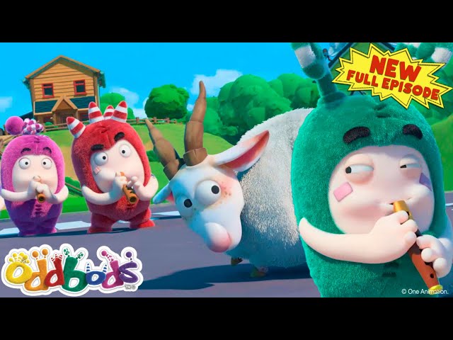 ODDBODS | The Pied Piper Of Oddsville | NEW Full Episode | Cartoons For Kids