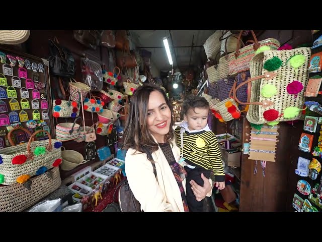DAY out in CASABLANCA, Morocco (Restaurants, Markets & Shopping)