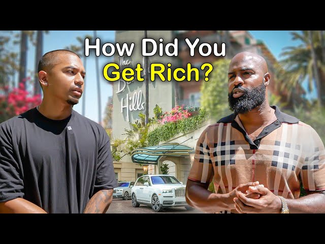 Asking 5 Star Hotel Guest How They Got RICH? (Beverly Hills Hotel)
