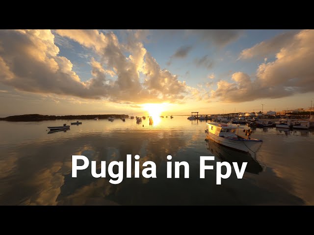 Puglia With a Fpv Drone