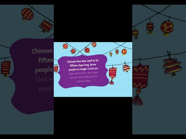 Learn About Chinese New Year for Kids