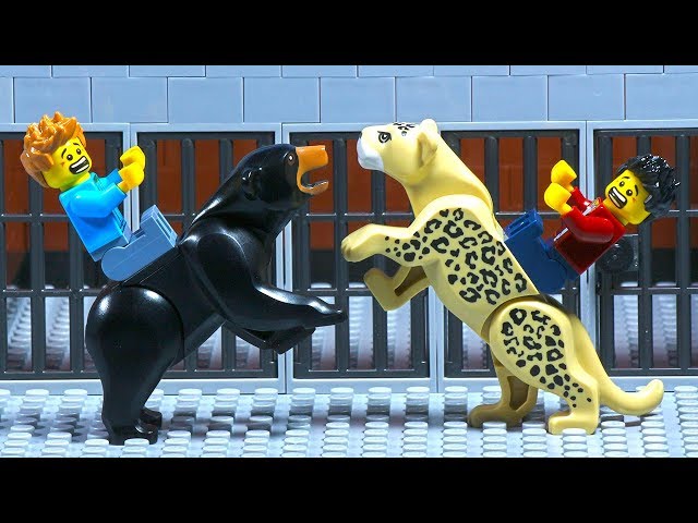 Lego Zoo Tiger And Bear Escape