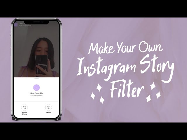 How To Make Your Own Instagram Story Filter | Easiest way