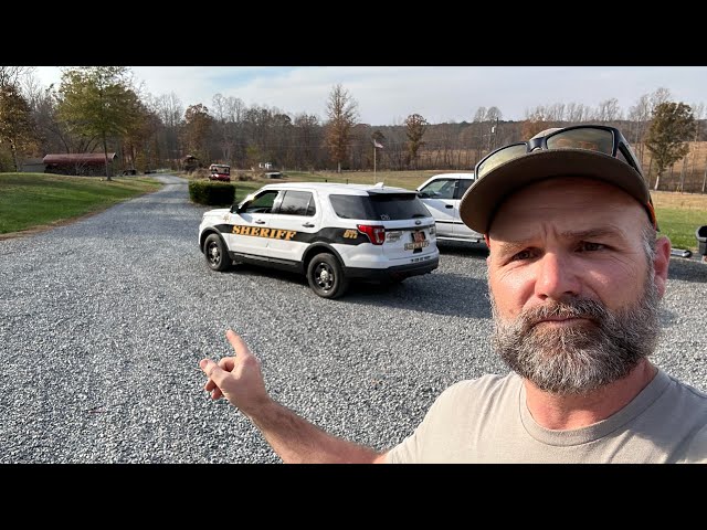 Cops Came to Investigate Veteran's Farm! Heartbreaking disbelief