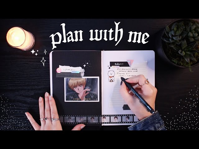 JUNE PLAN WITH ME | reading journal set up (simple BTS theme)