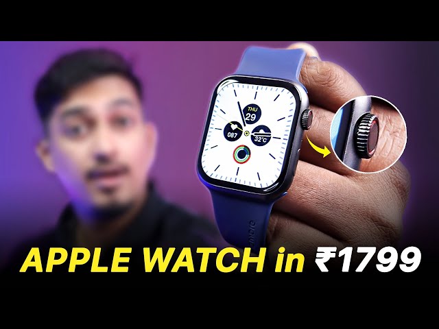 Apple Watch in ₹1799 😱 Gizmore GizFit PLASMA Bluetooth Calling Smartwatch!