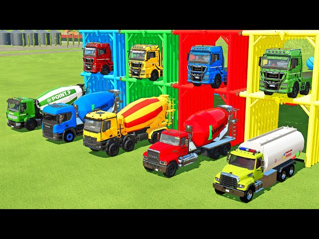 FORD RESCUE, BMW, POLICE CARS & LANDROVER RESCUE MERCEDES, FORD AMBULANCE EMERGENCY TRANSPORT ! FS22