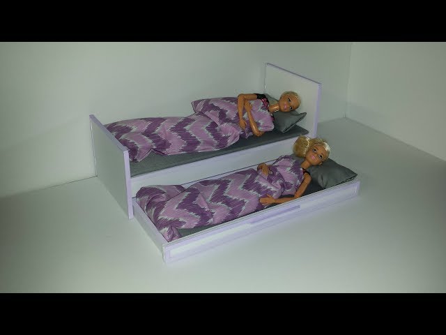 How to make a Doll Double Bed