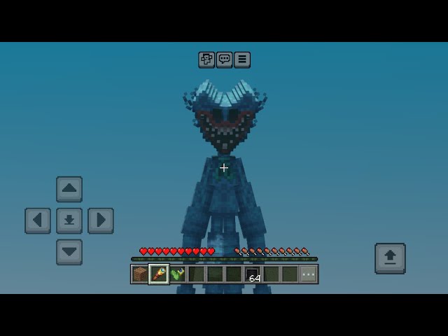 Poppy Playtime Chapter 3 Nightmare Huggy wuggy MOD in Minecraft PE