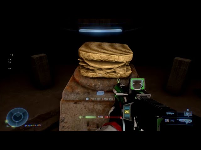 Halo Infinite - The Mystery Of The Secret Gold Sandwich Has Been Solved!