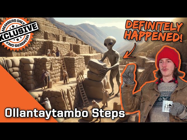 Ollantaytambo's Giant Steps -  Members Only
