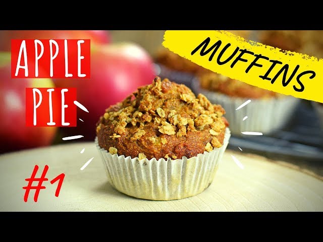 Healthy Apple Pie Muffins
