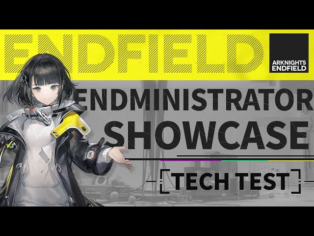 Endministrator Showcase - Abilities + Menu Poses + Idle + Party Poses + Combat【Arknights: Endfield】