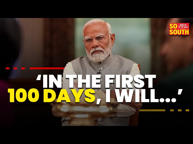Modi on his Agenda for the First 100 Days if Voted to Power | Exclusive | SoSouth