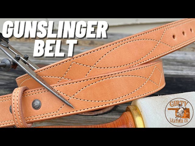 How to Make a Gunslinger Stitch Pattern Belt
