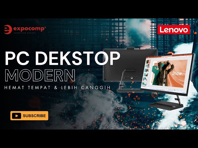 PC Desktop Modern, Hemat Tempat dan Lebih Canggih. Review : Lenovo All In One 3I 22ITL6 1FID🖥
