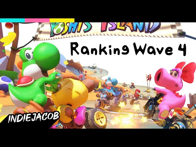 Ranking WAVE 4 of the Mario Kart 8 Deluxe Booster Course Pass