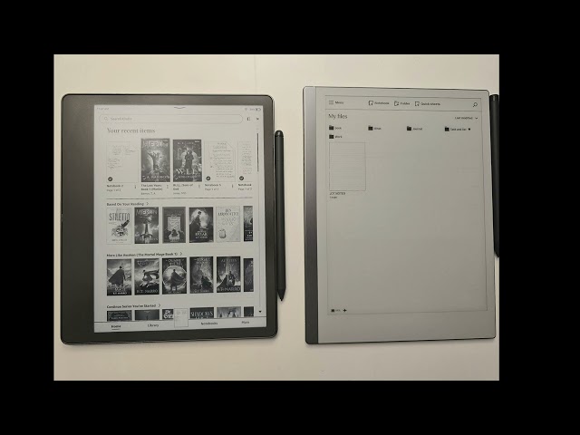Kindle Scribe vs Remarkable 2 thoughts