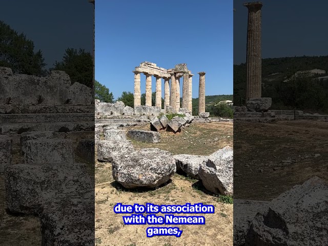 The Ruins of the Temple of Zeus at Nemea