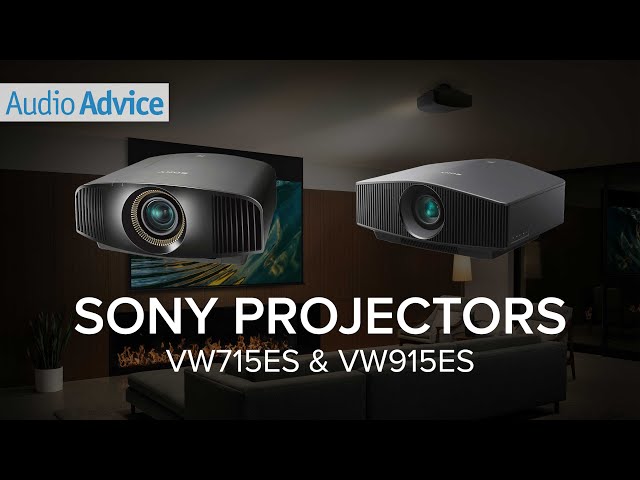 New Sony VPL-VW715ES & VPL-VW915ES 4K HDR Home Theater Projectors