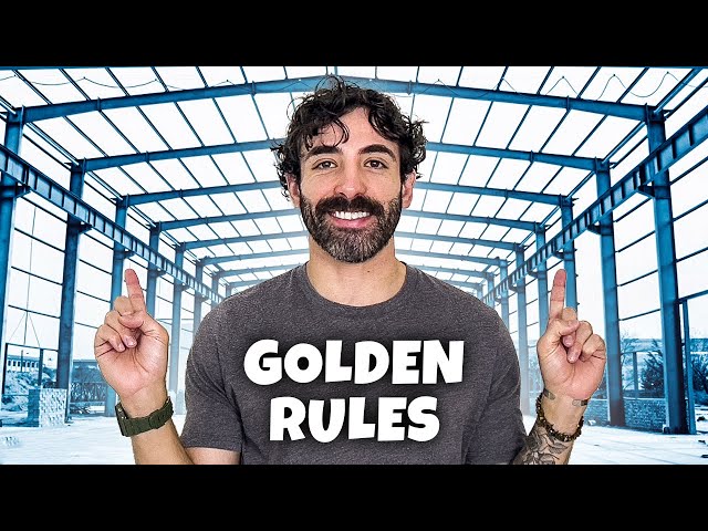 The Golden Rules of Steel Portal Frame Design for Structural Engineers