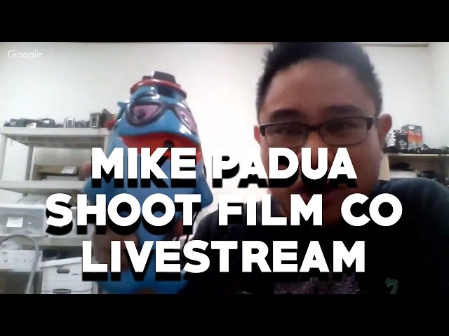 MIKE PADUA LIVESTREAM - Future of Shoot Film Co, Favorite Films, and the Weirdest Camera Ever