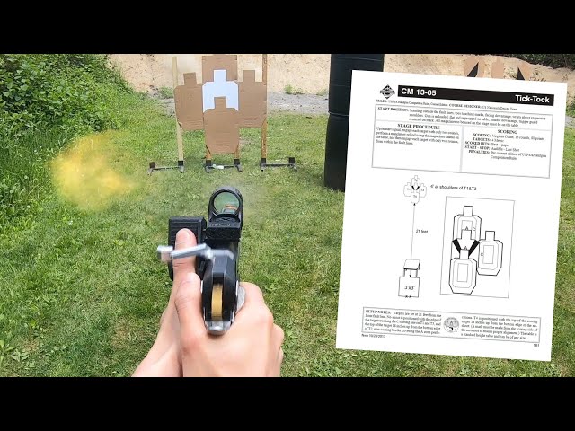 Went to my first USPSA Classifier match - Open Division | Made A Class