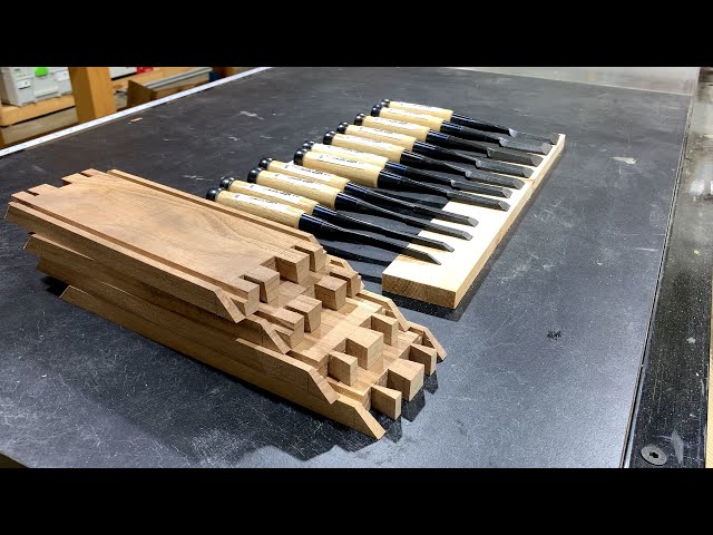 Chisel Case Build / Dovetail Joint Woodworking
