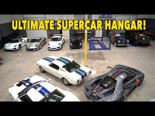 Ultimate Supercar Collection Hangar Tour | Ford GTs and More!