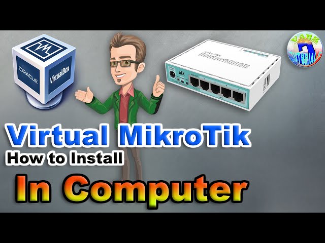 How to Install Virtual MikroTik in Computer - [Tagalog]