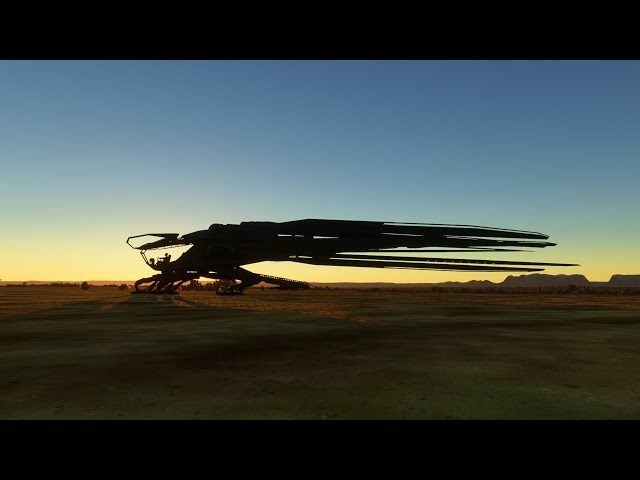 Livestream first look at  the Dune Arrakis Ornithopter in Microsoft Flight Simulator
