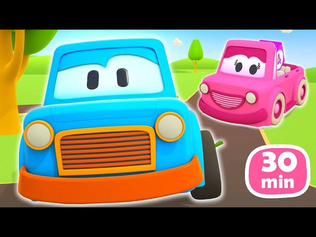 Die schlauen Autos Cartoons auf Deutsch. Spielerisch Lernen mit Spielzeugautos