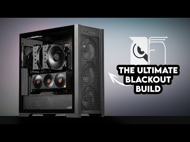 I Built My Perfect PC... | TUF Gaming GT302 Blackout PC Build | Noctua NH-D15, ProArt 4080 Super