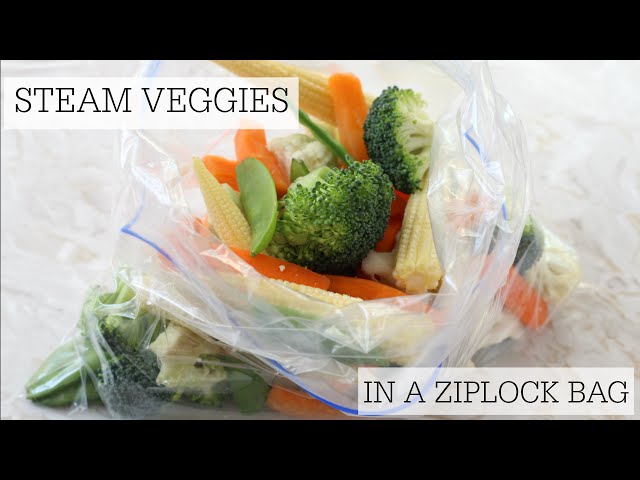 How To Steam Vegetables in a Bag in the Microwave | My Fussy Eater