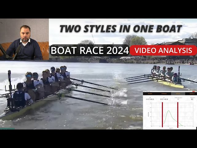 Boat Race 2024 - full video analysis of the men's race