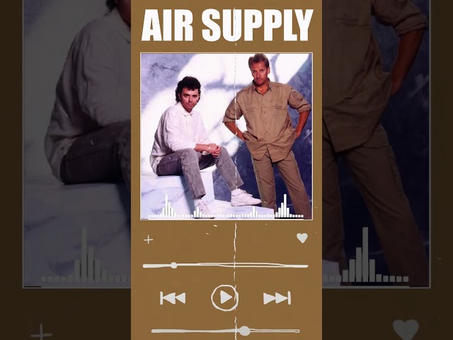 Best Air Supply Songs 💜 #airsupply #softrock #shorts #rock