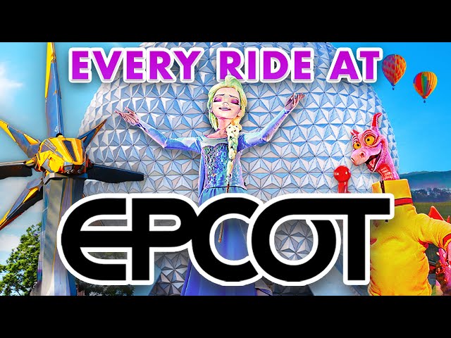 EPCOT Rides at Walt Disney World [4K POV]
