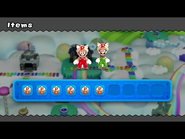 New Super Mario Bros U Deluxe – 2 Players Co Op Walkthrough World 7