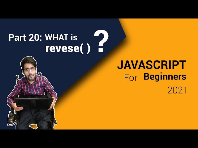 What Is Reverse Method In JavaScript For Beginners 2021 Part 20 | Code Fusion