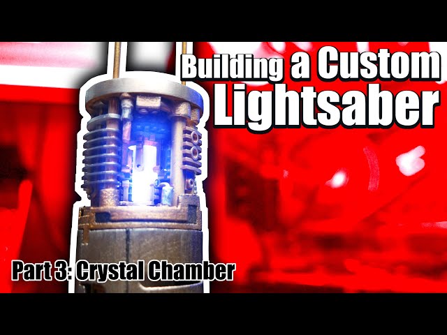 Custom Graflex Lightsaber Build Log Part 3 - MB Sabers Metal Master Crystal Chamber