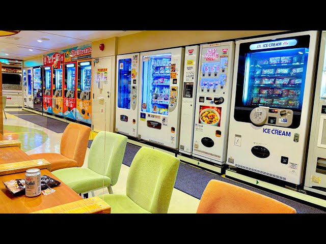 Overnight Ferry Travel on a Japan's Vending Machine to Spend 35 Hours｜Fukuoka from Tokyo
