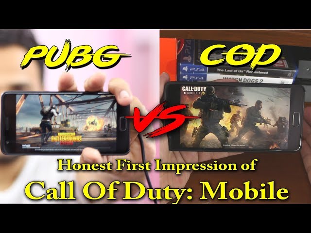 Call of Duty: Mobile - Honest First Impressions [HINDI] | PUBG vs CALL OF DUTY🔥